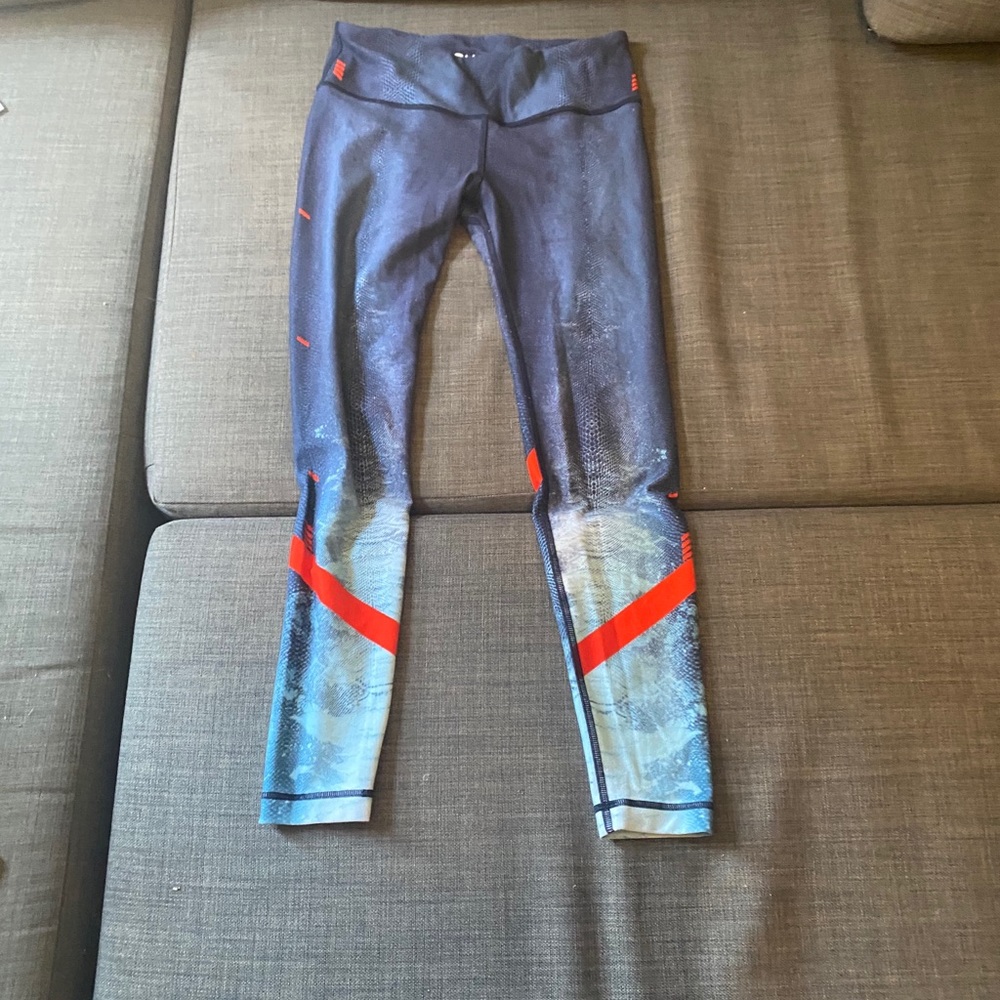 With for equinox blue print full length leggings - Picture 4 of 4